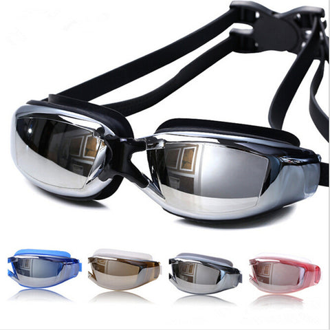 2017 Brand New Men Women Anti Fog UV Protection Swimming Goggles Professional Electroplate Waterproof Swim Glasses Adult Eyewear