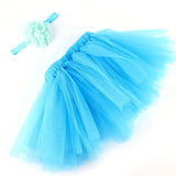 0-1 year old Newborn Baby Girls Boys Costume Photo Photography Prop Outfits baby girls skirts + headband Photo Photography Prop